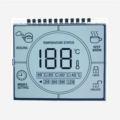 Induction cooker electric kettle LCD liquid crystal display TN segment code black and white screen
