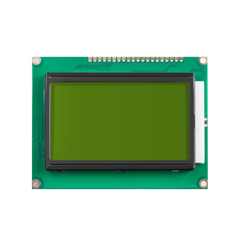 LCM LCD module 12864 yellow-green mode COB