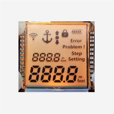 Detector LCD LCD display customized TN segment code black and white screen
