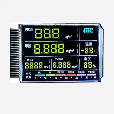 Customized air purifier VA color screen LCD LCD segment code display