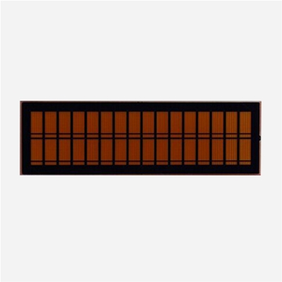 FSTN negative display dual compensation (DFSTN) display