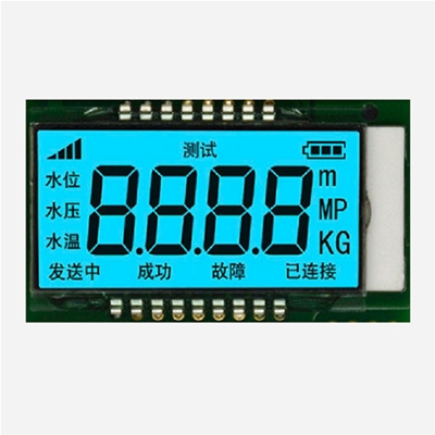 Customized water meter LCD black and white segment code LCD display