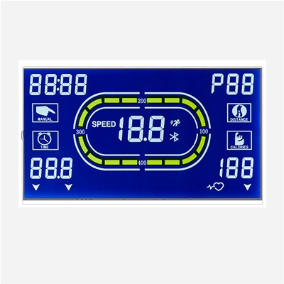 Treadmill LCD LCD screen HTN blue screen segment code screen display