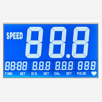 Treadmill LCD LCD screen HTN blue screen segment code screen display