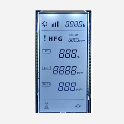 Machine equipment LCD liquid crystal display custom segment code black and white display
