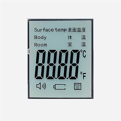 Forehead thermometer, thermometer, ear thermometer, LCD LCD screen, TN black and white screen, segment code screen